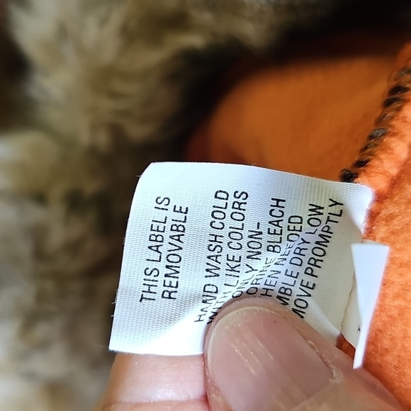 Cozy Knit Adult Trapper Hat with Faux Fur Lining. One Size . - Picture 6 of 6